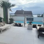 Sea View Luxury Penthouse With Sauna, Jacuzzi And Pool In Superior 公寓 扎达尔