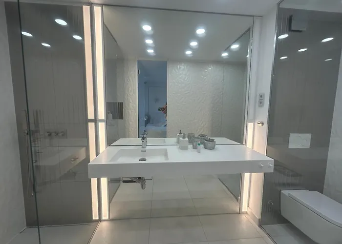 Daire Sea View Luxury Penthouse With Sauna, Jacuzzi And Pool In Superior